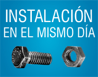 Instalación en el mismo día