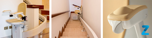 Silla salvaescaleras acorn de Zubir
