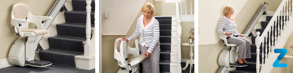 Silla salvaescaleras levante de Zubir