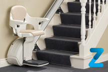 Sillas salvaescaleras recta levant Zubir